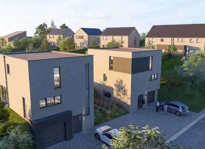 Villas 3 et 4 façades